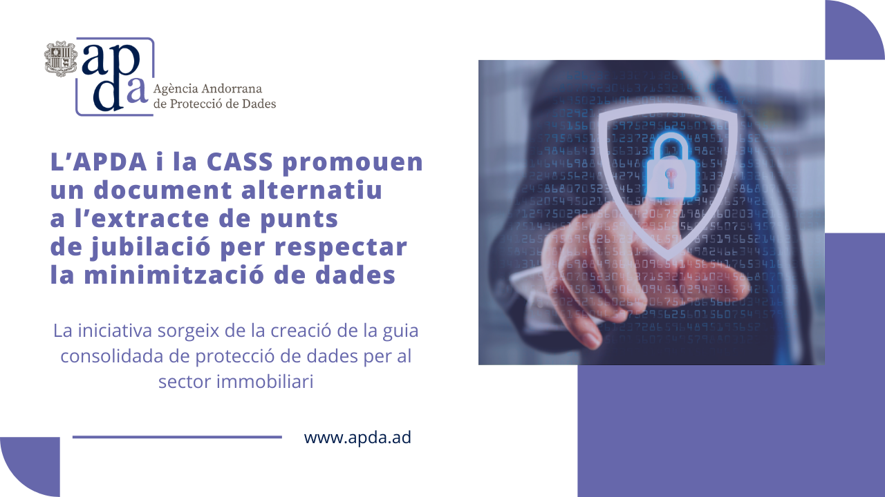 L’APDA i la CASS promouen la creació d’un document alternatiu a l’extracte de punts de jubilació