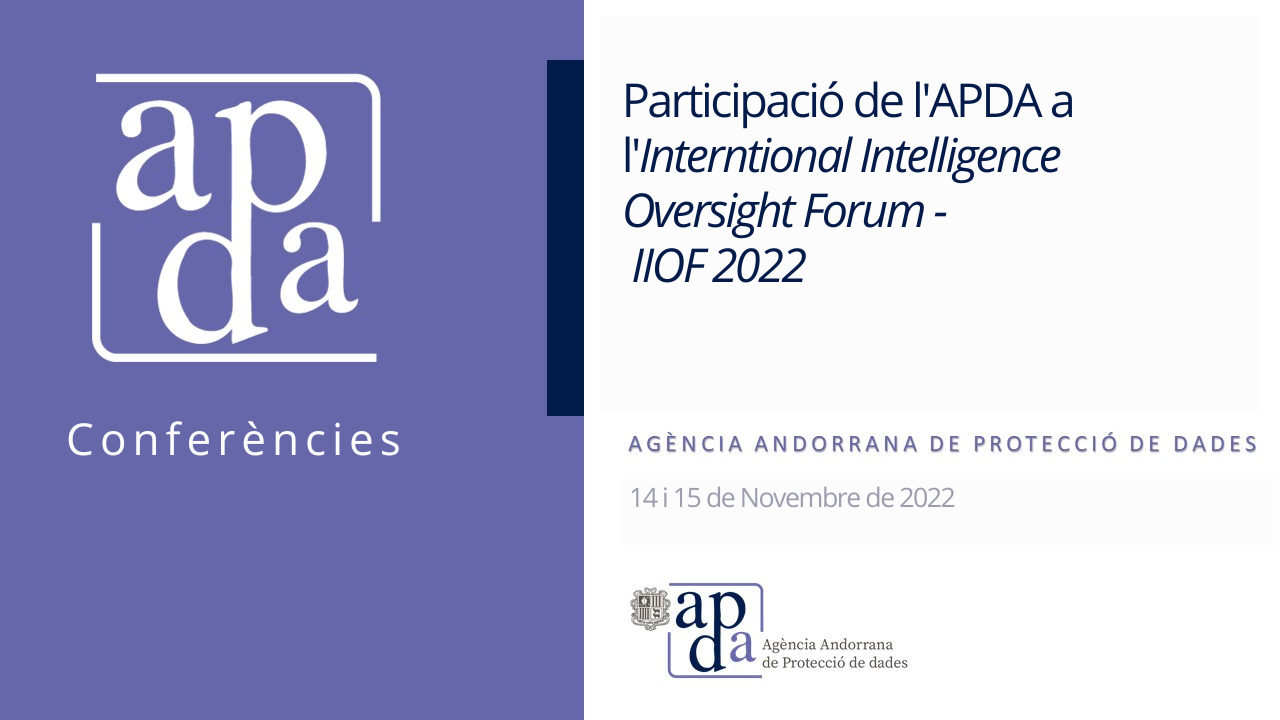 Participació de l'APDA al IIOF 2022