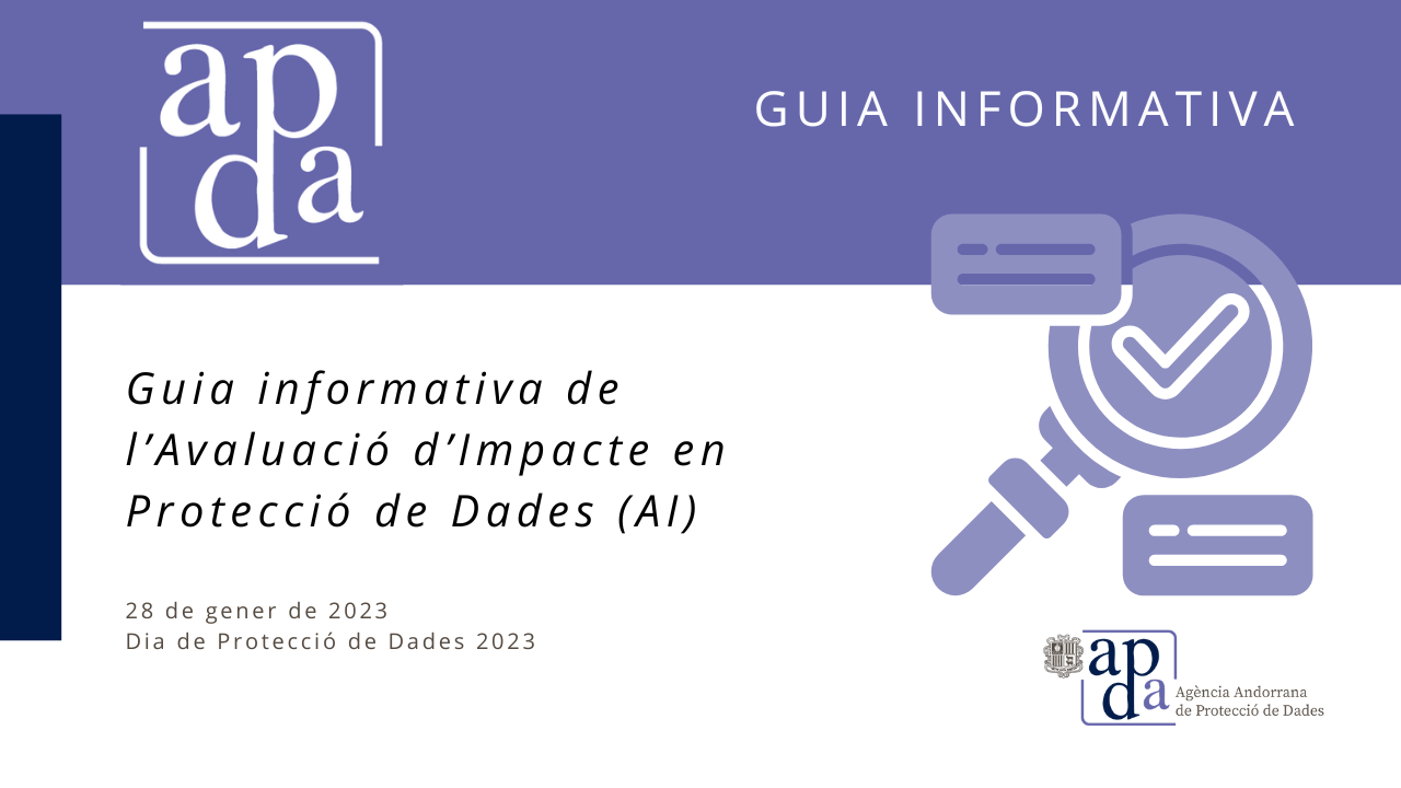 Guia informativa de l’Avaluació d’Impacte en Protecció de Dades (AI)
